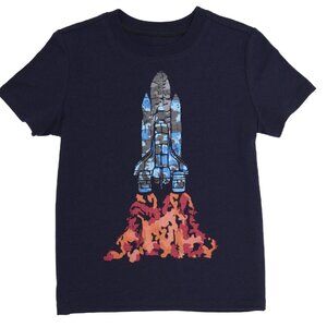 Andy & Evan Camo Rocket Graphic T-Shirt